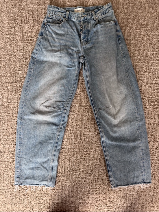 Madewell Denim - Madewell The Darted Barrel-Leg Jean, size 23